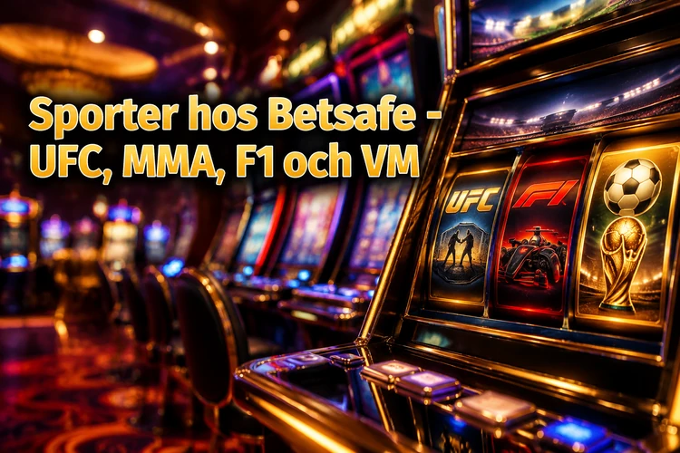 Sporter hos Betsafe - UFC, MMA, F1 och VM