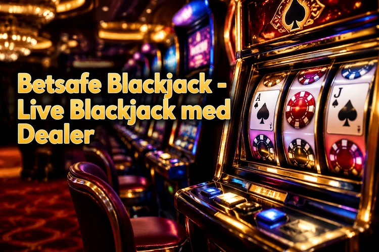 Betsafe Blackjack - Live Blackjack med Dealer