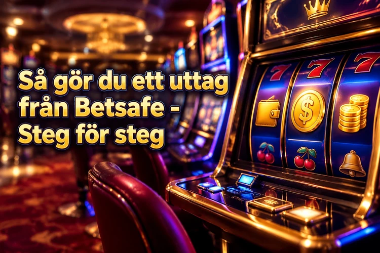 Så gör du ett uttag från Betsafe - Steg för steg